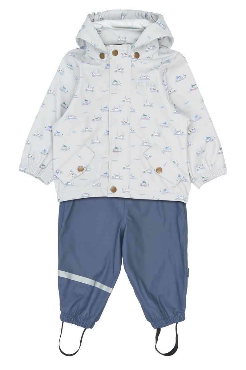 Petit Piao Dai Regnsett Boat Pearl Blue