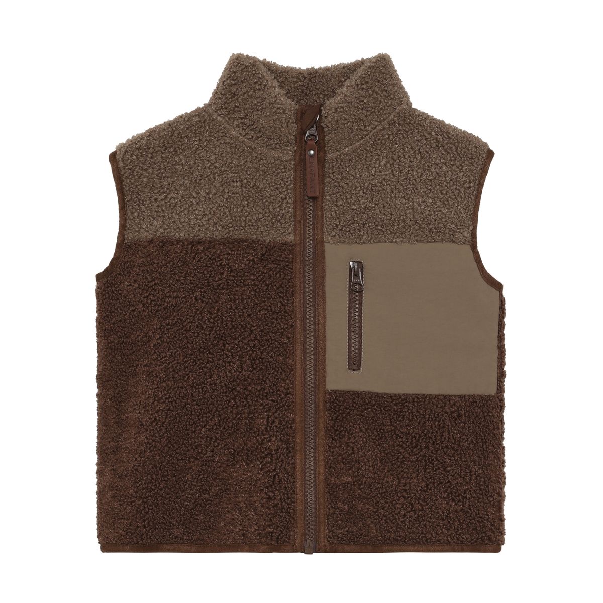 En Fant Teddyvest Chestnut