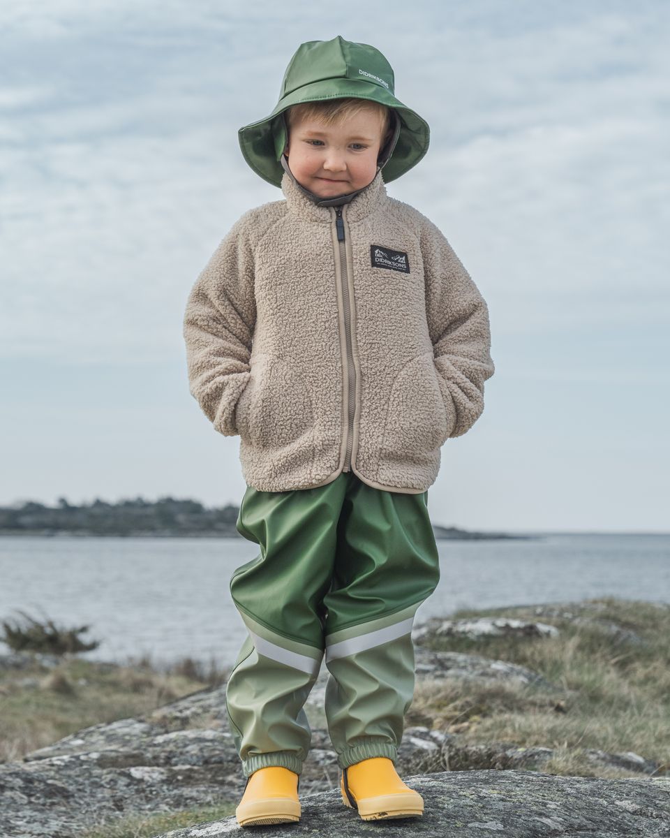 Didriksons Gibbs Kids Fullzip  Beach Beige