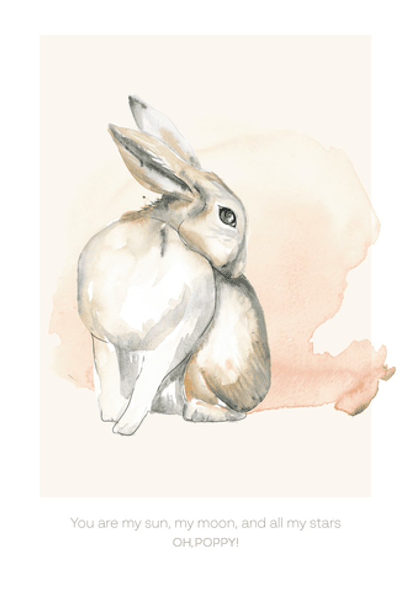 Oh, Poppy! Mio Poster 21 x 30 cm