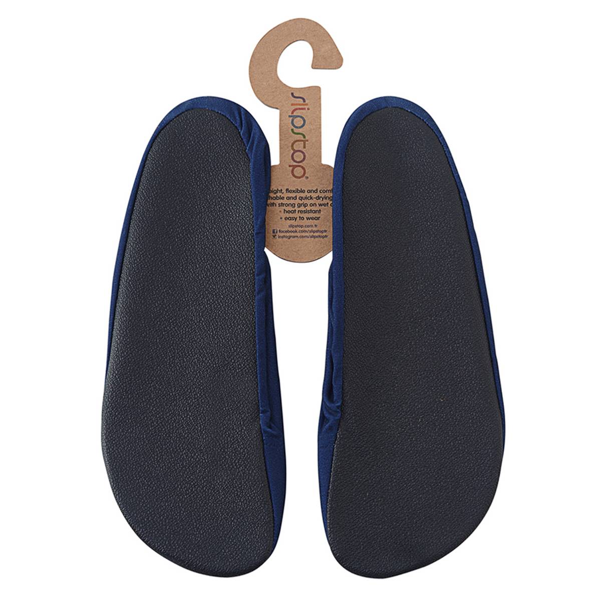 Slipstop Badesko Navy Jr.