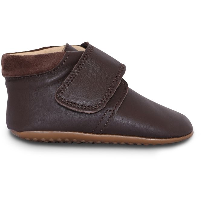 Hovedbilde POM POM Beginners Tøfler med Borrelås Brown