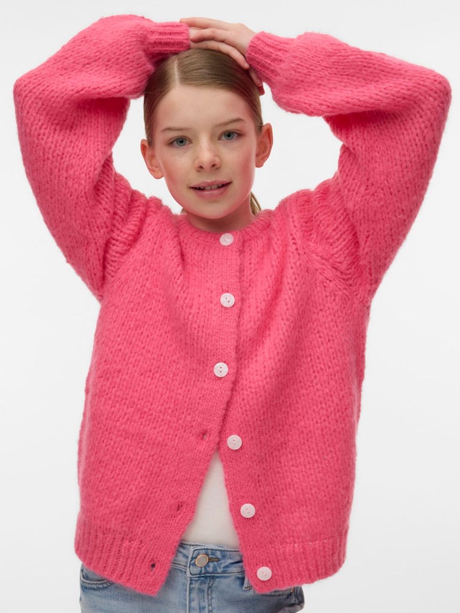 Vero Moda Girl Wilo Genser Standard Fit Hot Pink