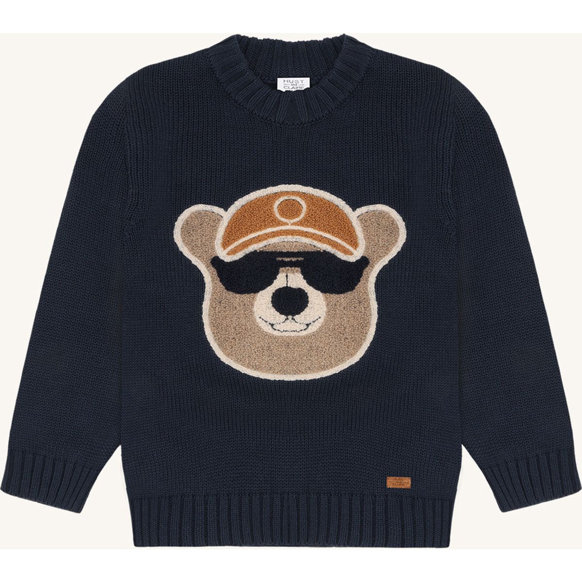 Hust and Claire Pelle Bear Genser Blues