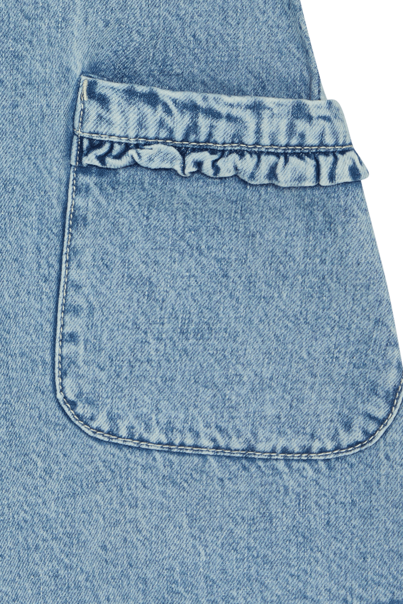Hust And Claire Kaila Kjole Washed Denim