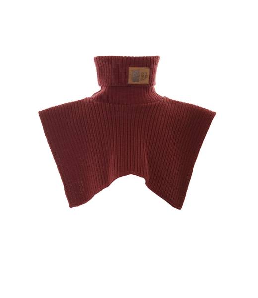 Kattnakken Hals i Merinoull Jubileum Aragon Rød