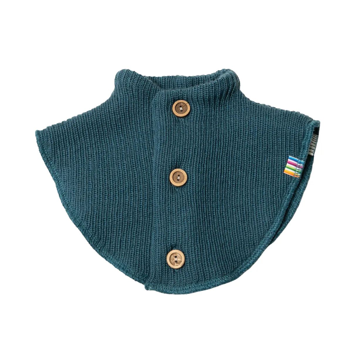 Joha Rib Ull Poloneck Dk Blue