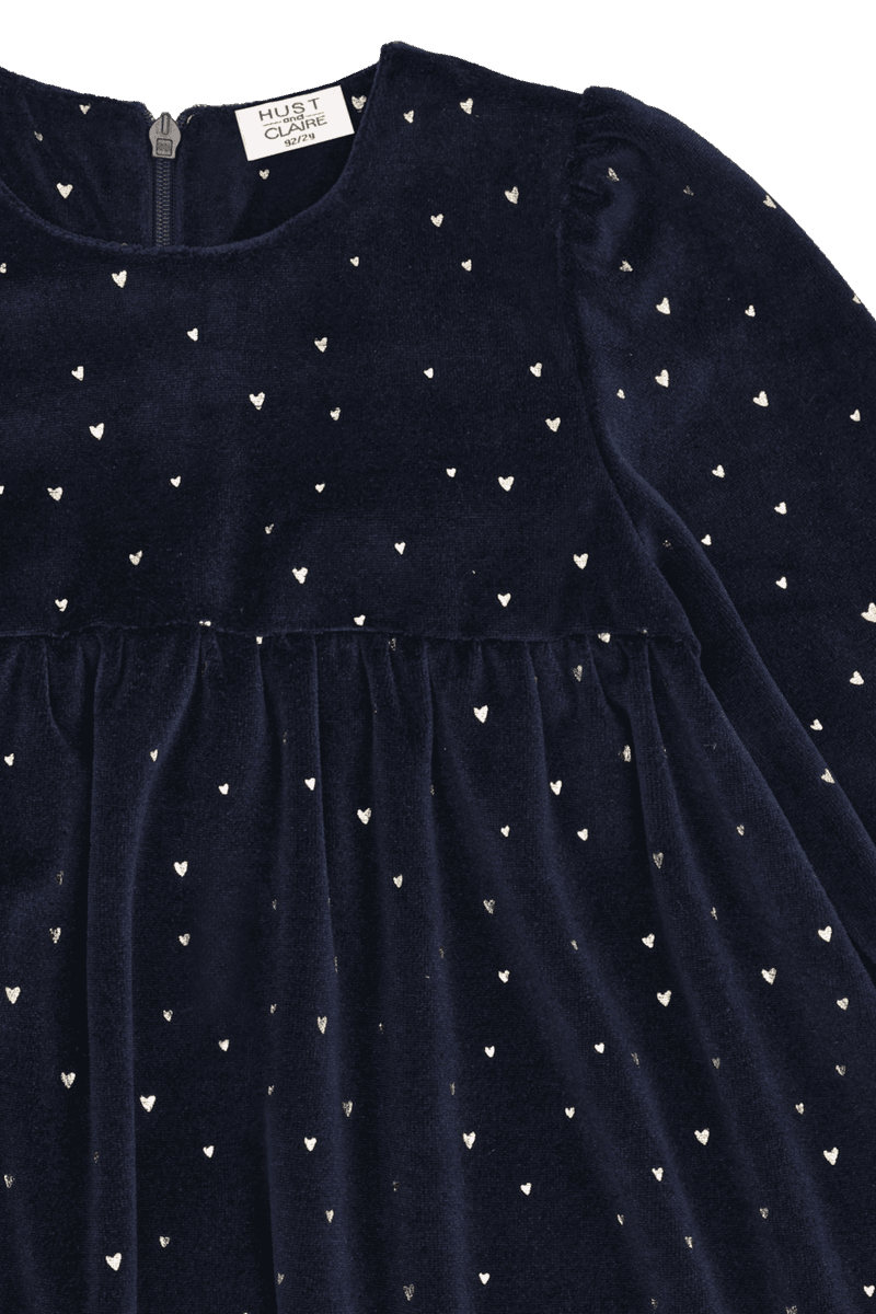 Hust and Claire Donna Festkjole Navy