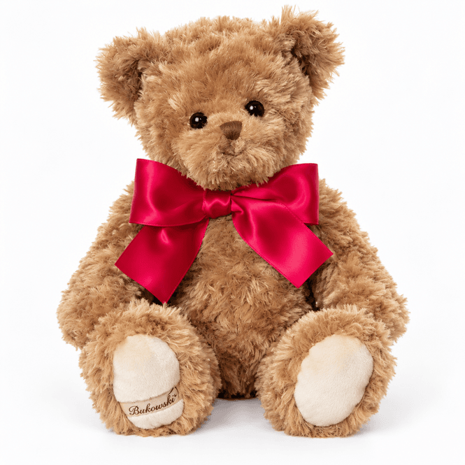 Hovedbilde Bukowski Alexander Julekosebamse 40 cm A Brun/Rød
