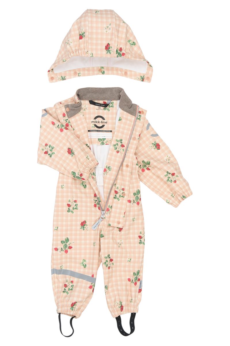 Mikk-Line PU Regndress Strawberry