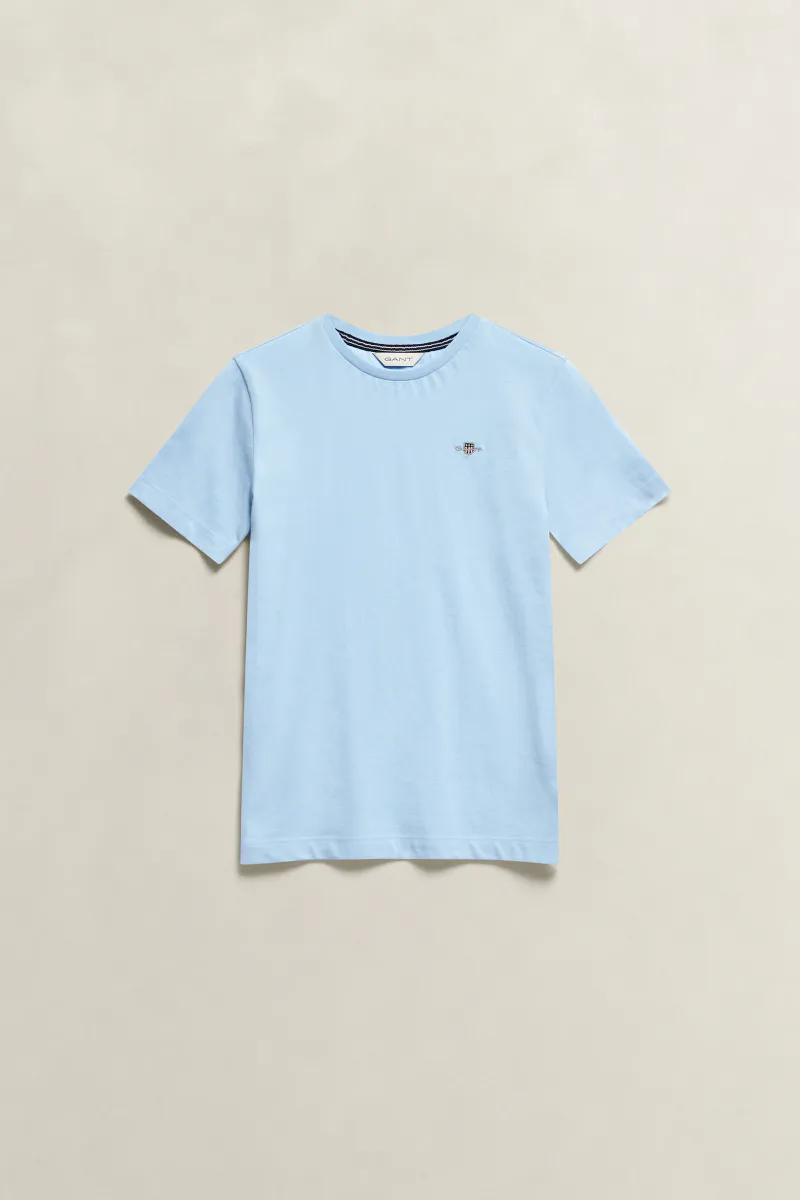 GANT Klassisk T-Skjorte Barn Sky Blue