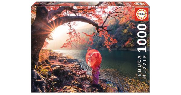 EDUCA BORRAS Sunrise in Katsura River Japan puzzle 1000pcs