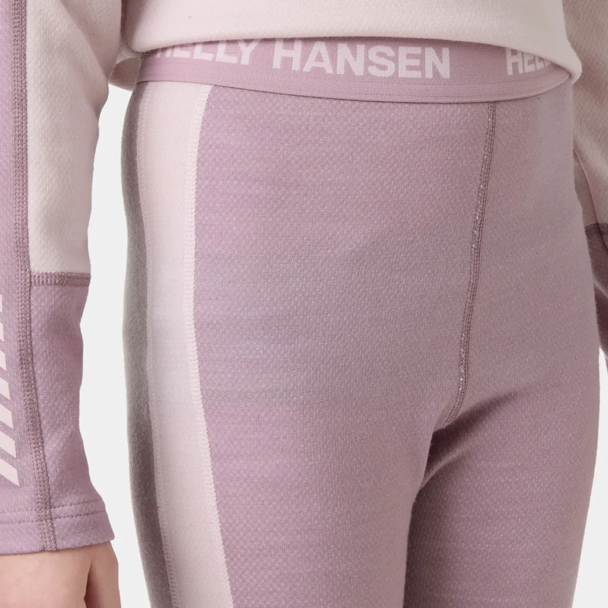 Helly Hansen Lifa Merino Midweight Ullundertøy Sett Junior Purple Clay