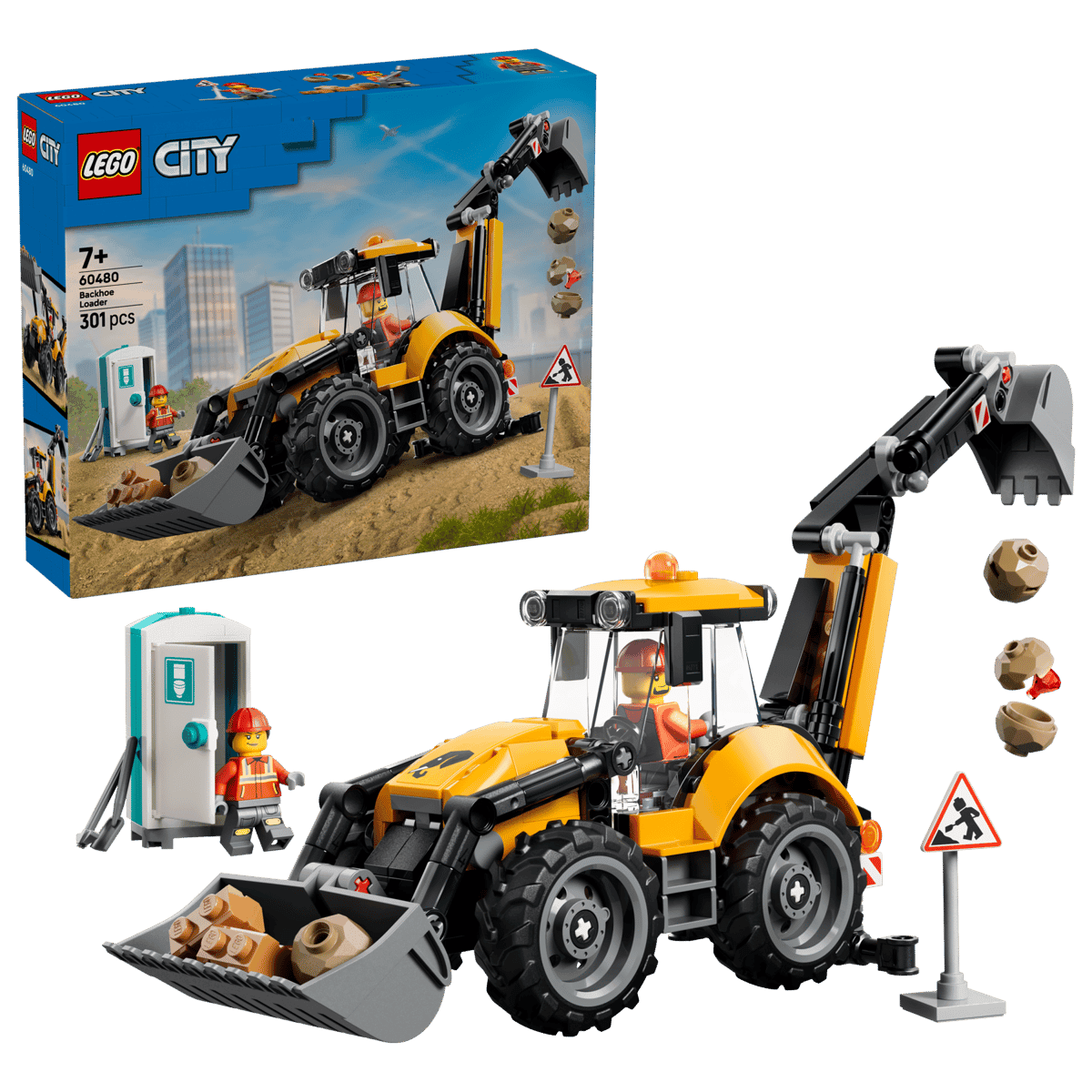 Lego City Gul traktorgraver