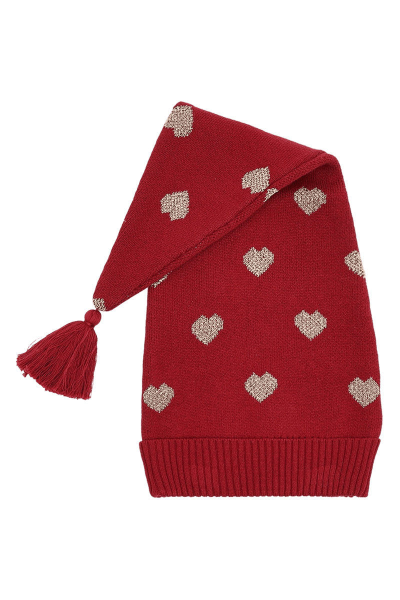 Hust and Claire Filiz Nisselue Teaberry Hjerter Barn