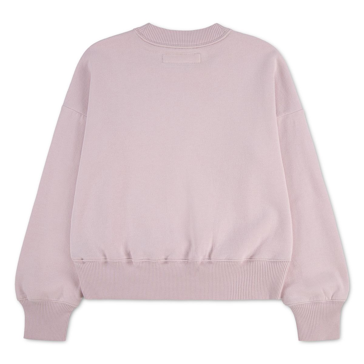 Abercrombie Nyc Gingham Sweatshirt Chalk Pink