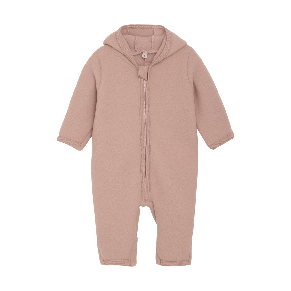 HUTTEliHUT Ull Fleece Heldress Teddyører Mahogany Rose