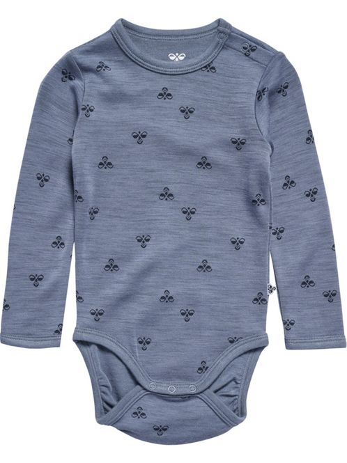 Hovedbilde Hummel Mini Langermet Ullbody Flint Stone