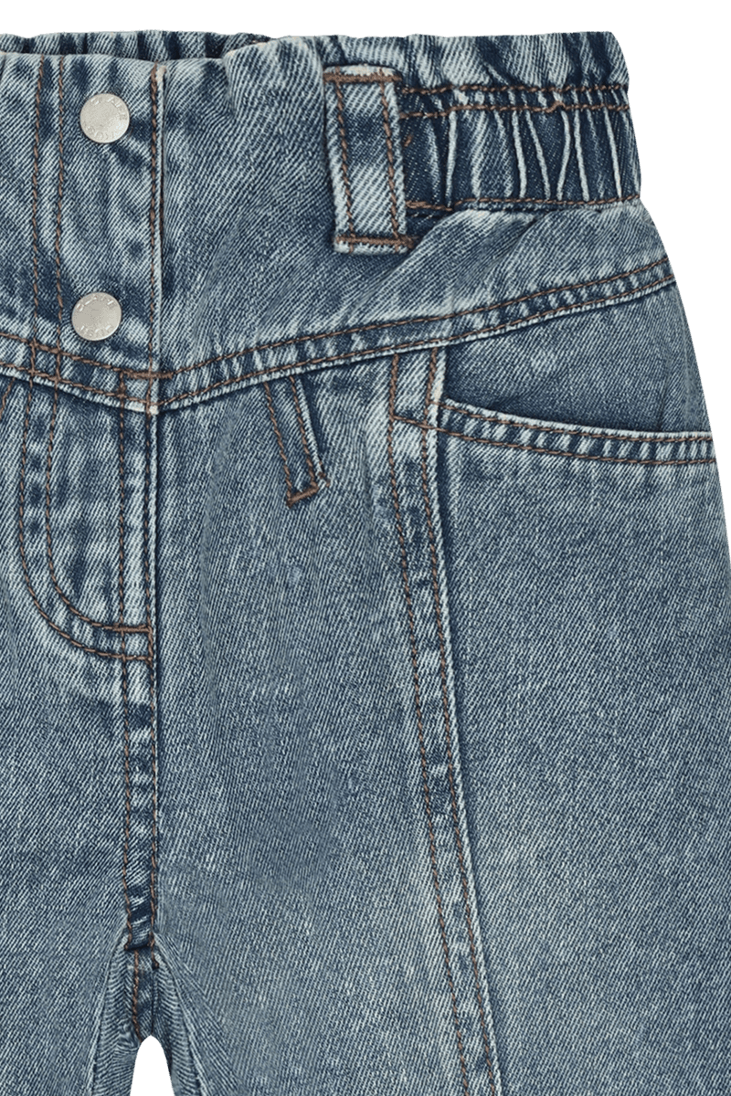 Hust and Claire Jamille washed denim Bukse  Blue Denim