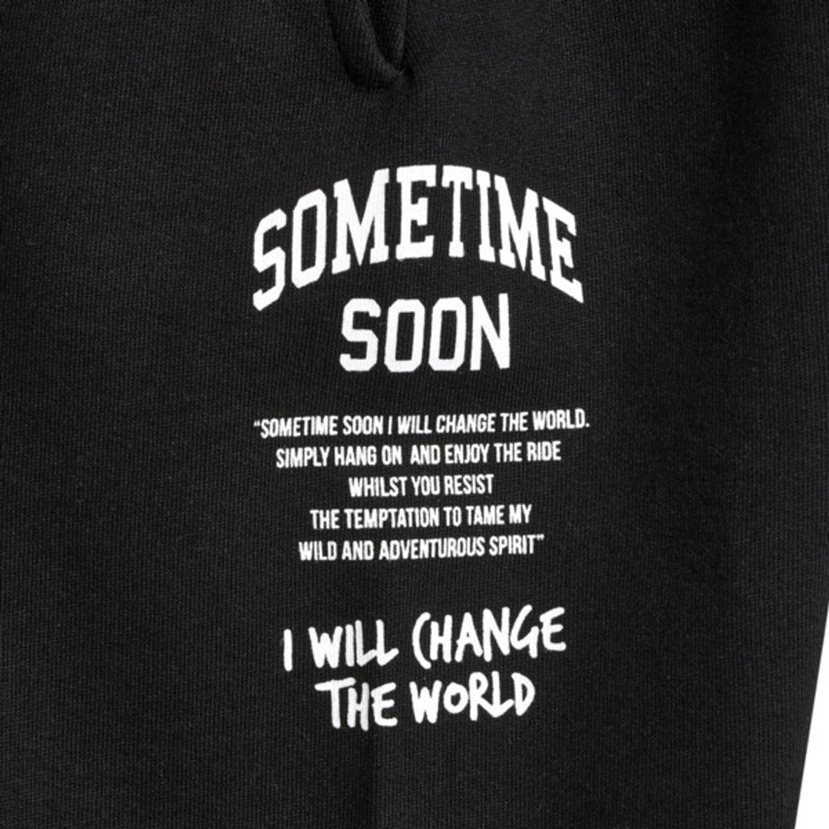 Sometime Soon Dimas Hoodie Black