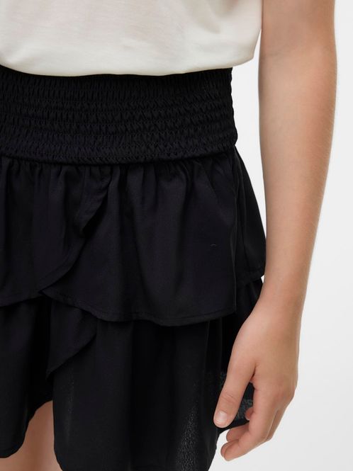 Hovedbilde Vero Moda Girl Emma lagdelt smock-skjørt  svart