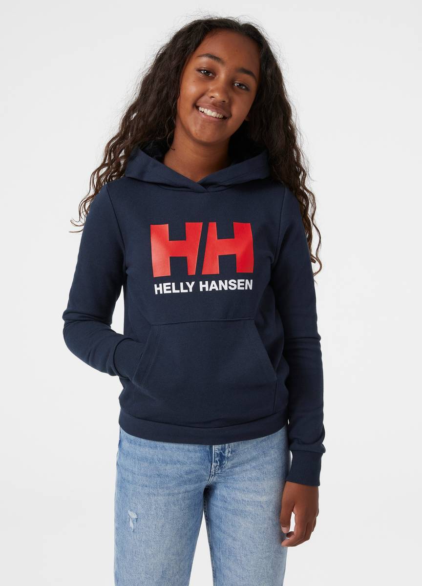 Helly Hansen Jr HH Logo Hoodie 2.0 Navy