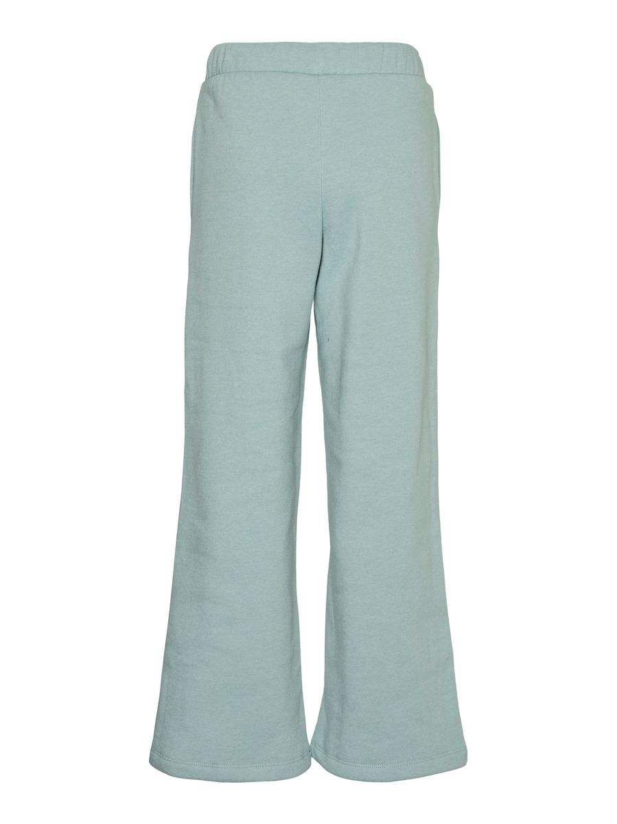Vero Moda Girl Melany HW Wide Pant Gray Mist Melange