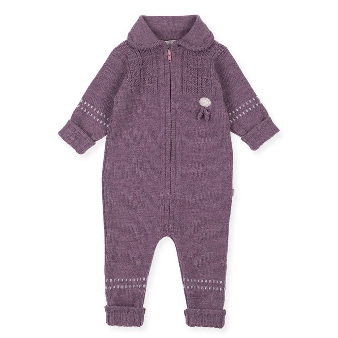 Hovedbilde Lillelam Ulldress classic Plomme