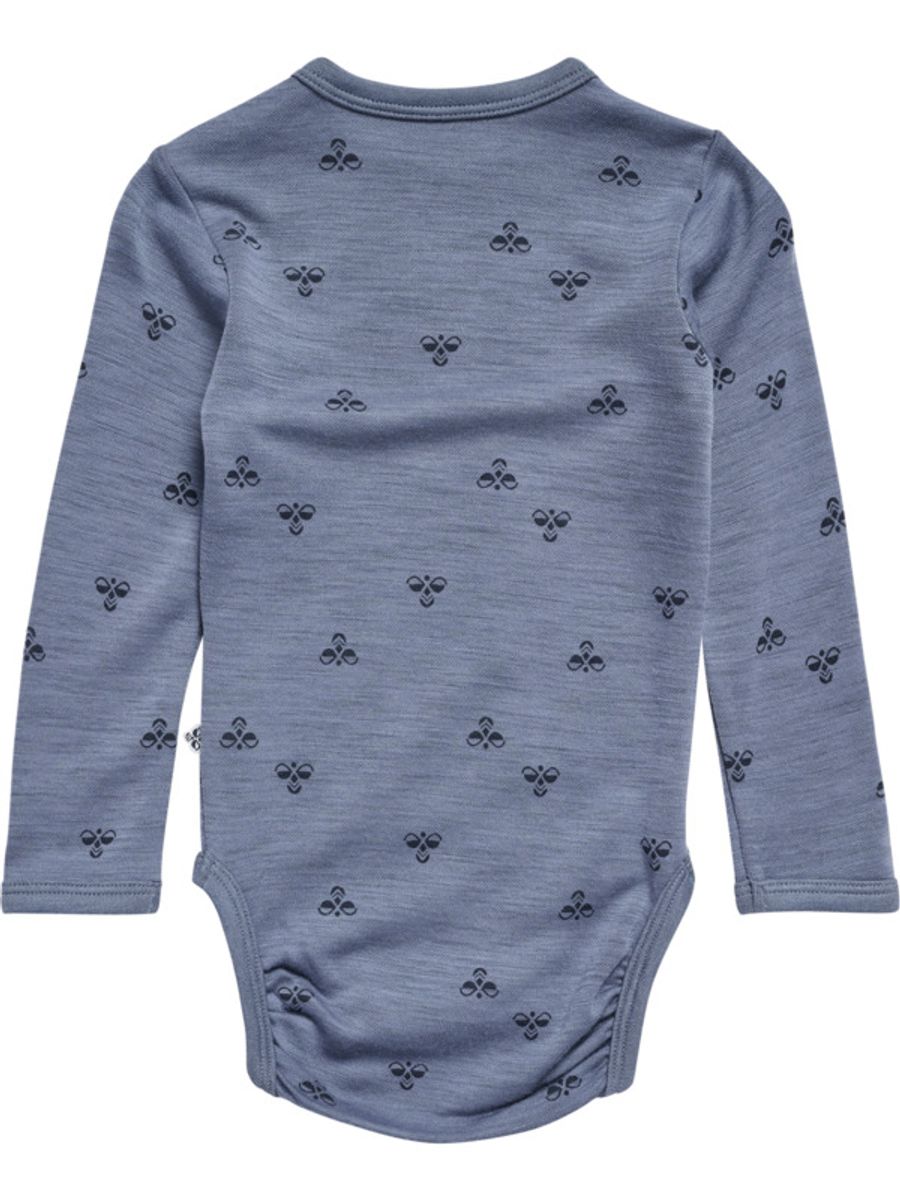 Hummel Mini Langermet Ullbody Flint Stone