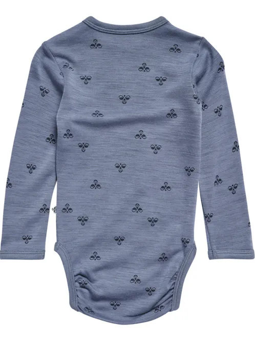 Hovedbilde Hummel Mini Langermet Ullbody Flint Stone