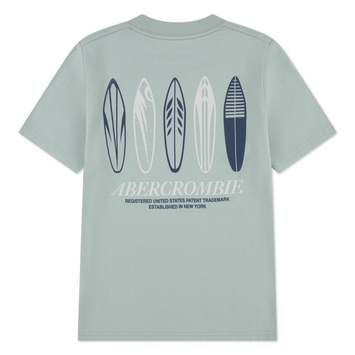 Abercrombie Surfs Up Tee Silt Green