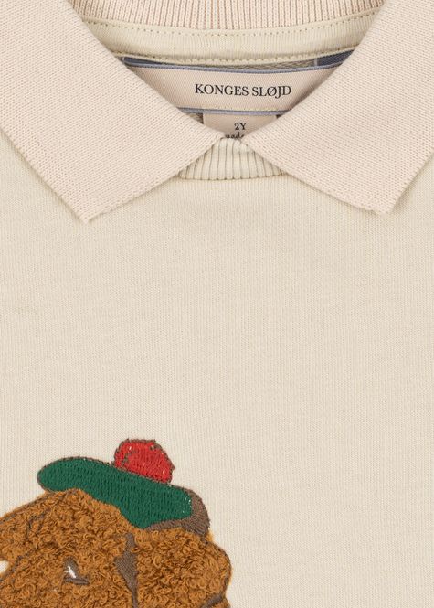Hovedbilde Konges Sløjd Spotty Sweatshirt Lys Beige
