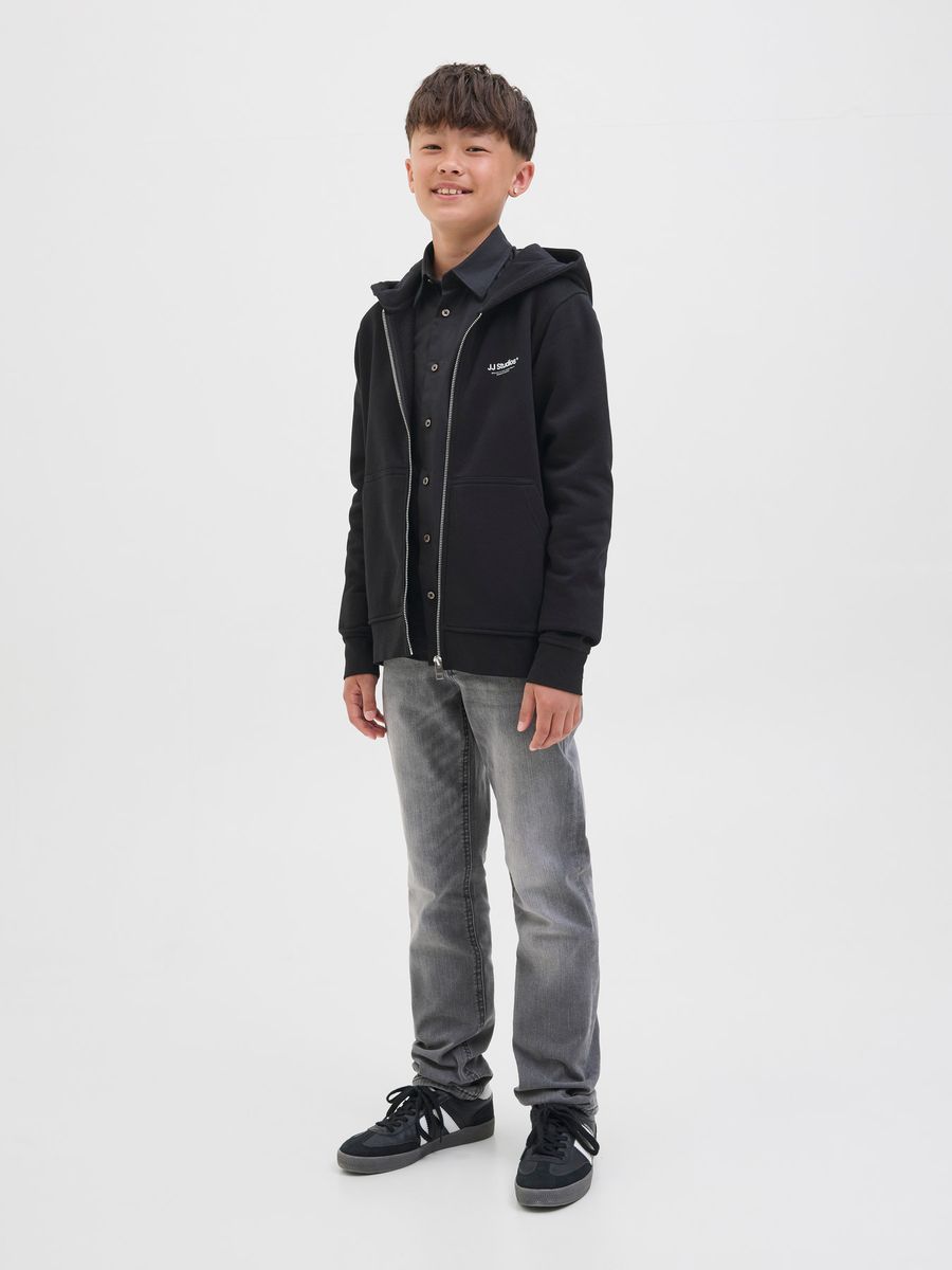 Jack & Jones Junior Skjorte Regular Fit Black