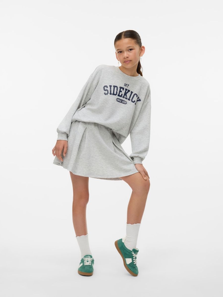 Vero Moda Girl Hali O-Neck Genser