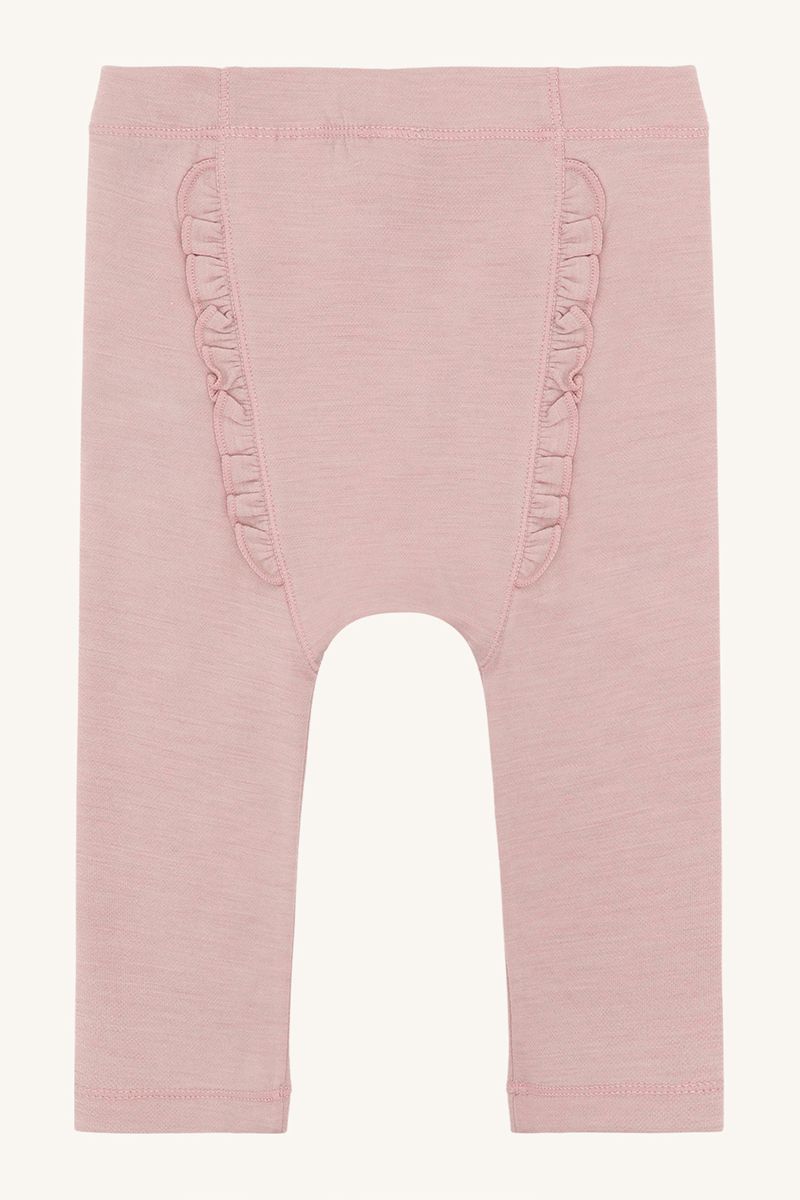 Hust and Claire Lotta Solid Leggings Merinoull Dusty Rose