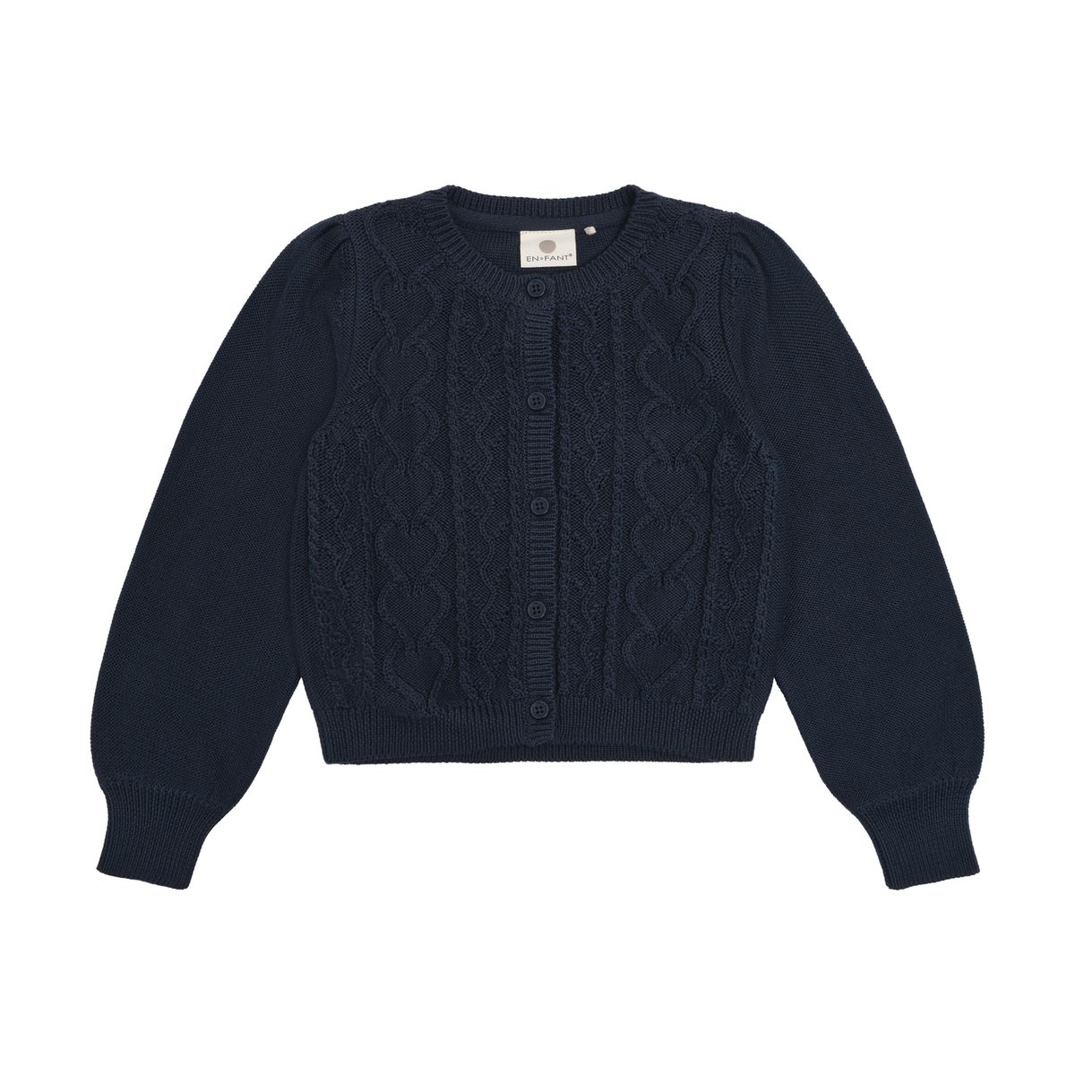 En Fant Strikket Cardigan Parisian Night