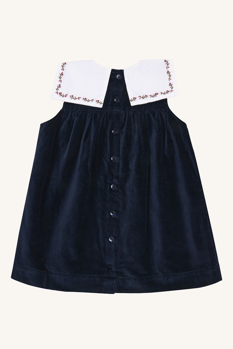 Hust and Claire Katinka Collar Kjole More Navy