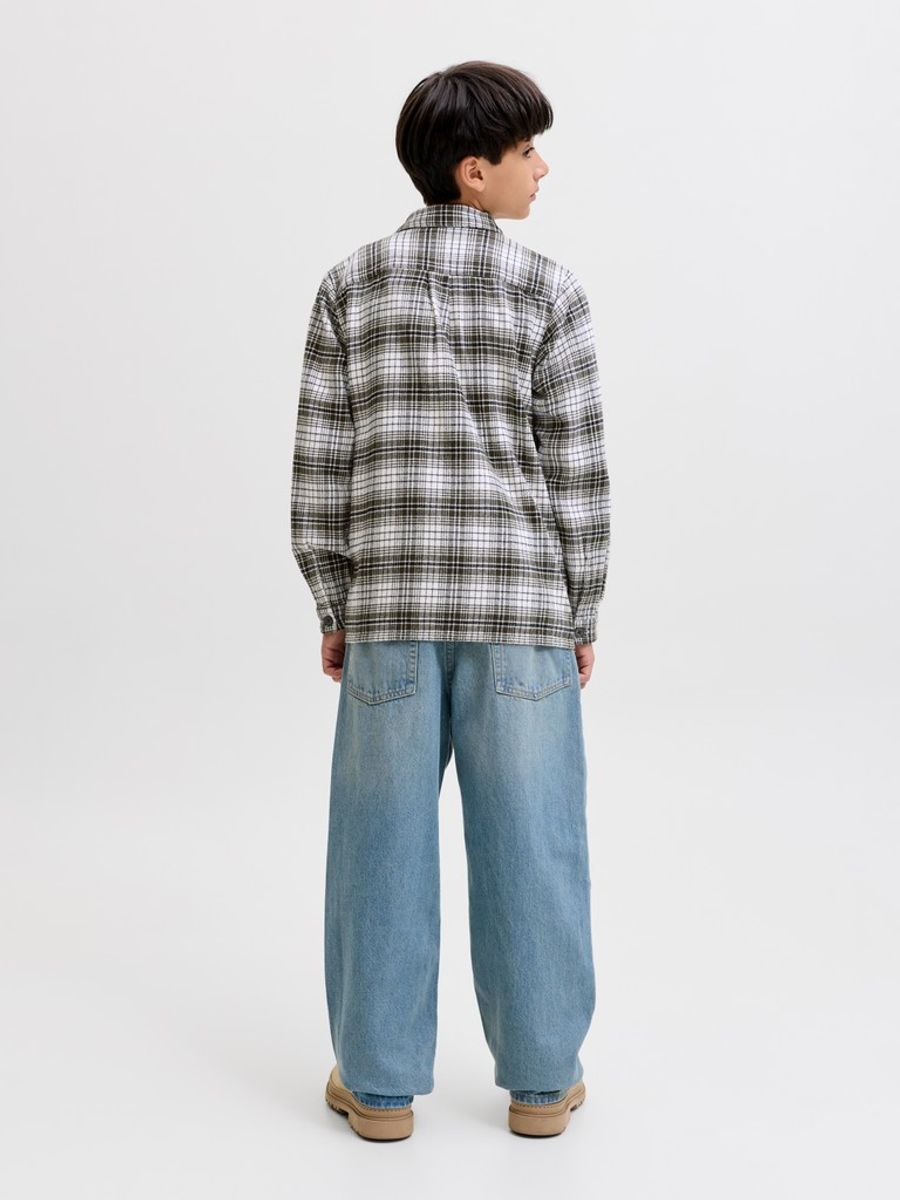 Jack & Jones Junior Frederiksberg Skjorte Relaxed Fit Rosin Checks