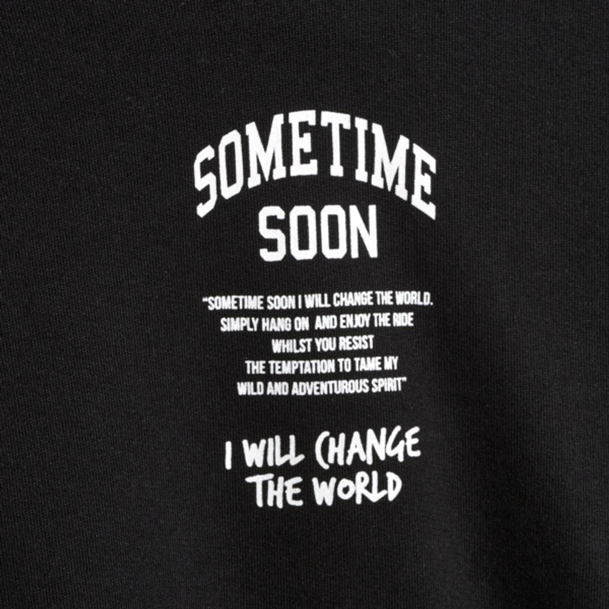 Sometime Soon Dimas Hoodie Black