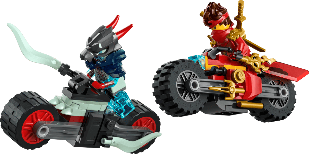 Lego Ninjago Kais fartsfylte motorsykkeljakt