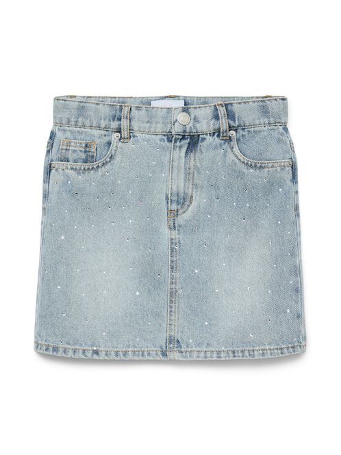 Hovedbilde Vero Moda Girl Bling Mr Short Rhines Denim Skirt