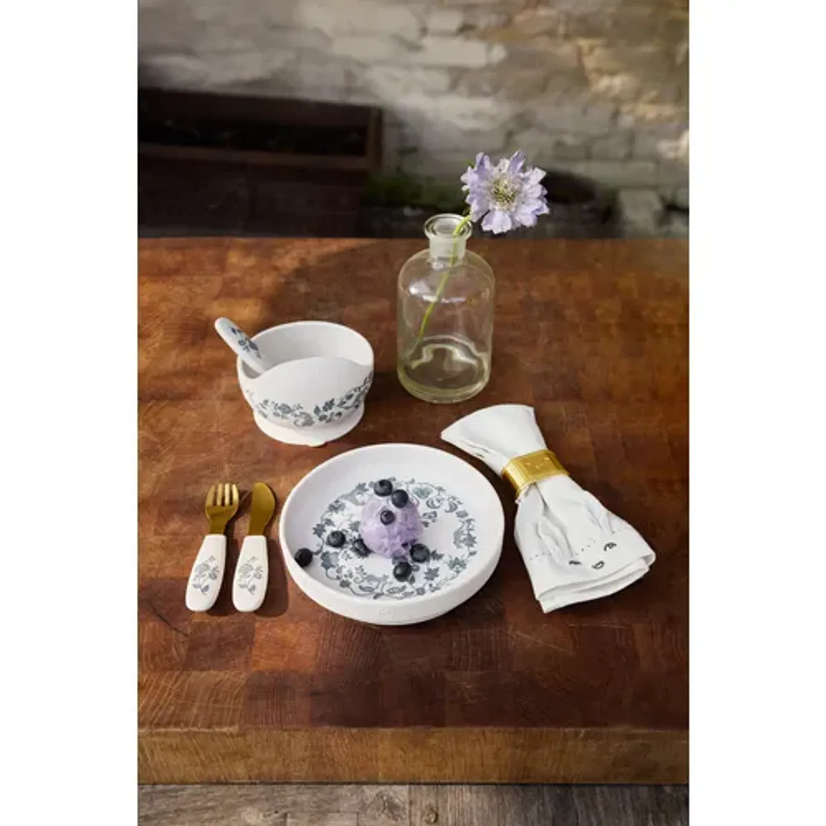 Elodie Silicone Bowl Set Garden Leo
