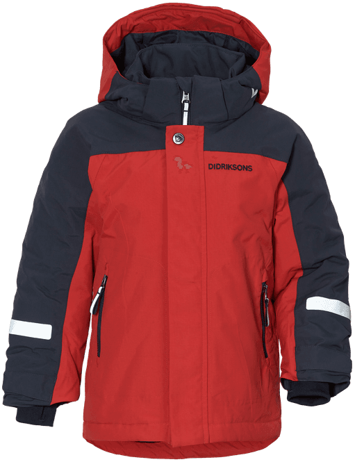 Hovedbilde Didriksons Neptun Kids Vinterjakke Race Red
