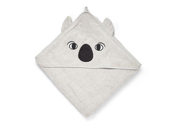 Nuuroo Aki Hooded Junior Towel Lunar Rock (100x100cm)