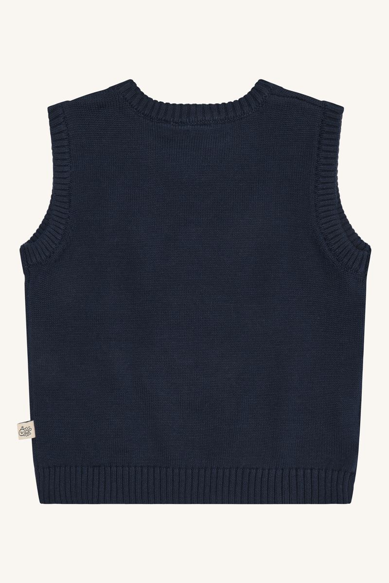 Hust and Claire Princo Reindeer Strikkegenser More Navy