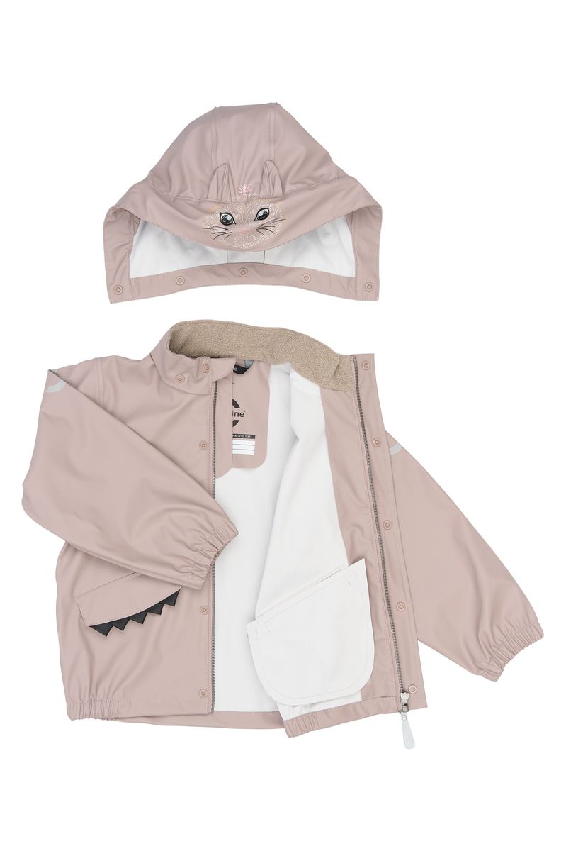 Mikk-Line PU Regnsett med Seler Cat Bark