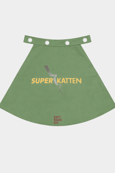 Hovedbilde Kattnakken Superkappe Supergrønn