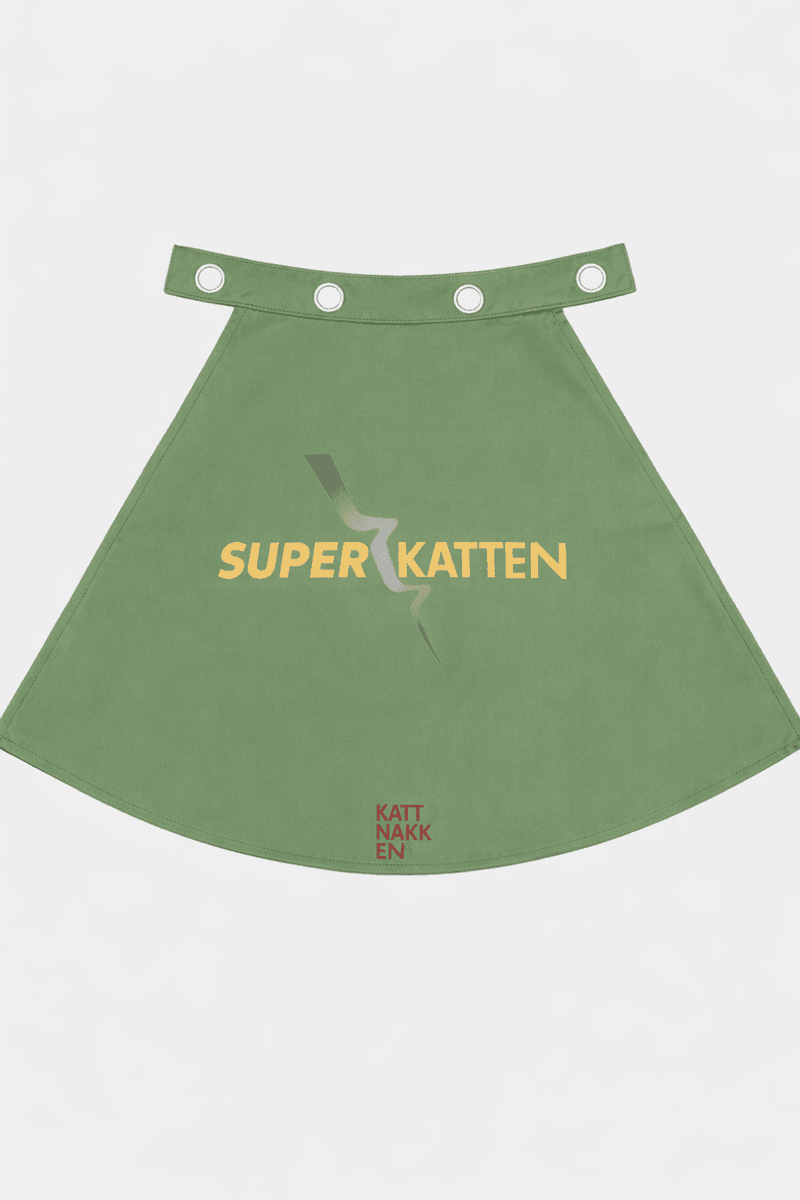 Kattnakken Superkappe Supergrønn