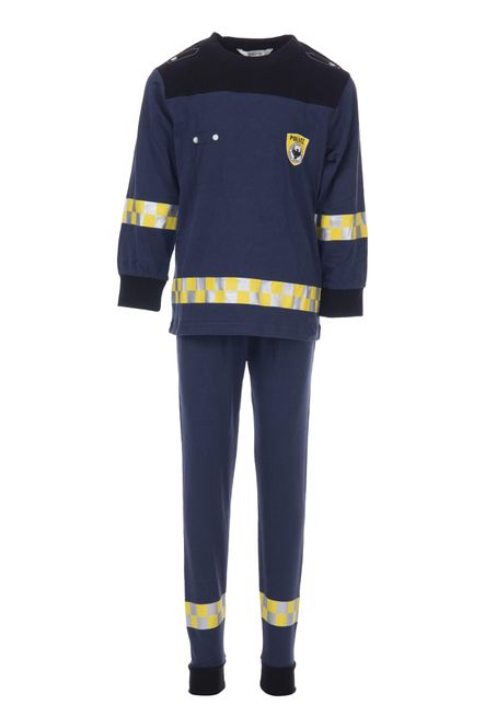 Hovedbilde Salto Politi Barn Pyjamas, Mørk Blå