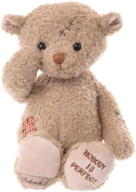 Hovedbilde Bukowski Nobody's Perfect Kosebamse 25 cm Brun